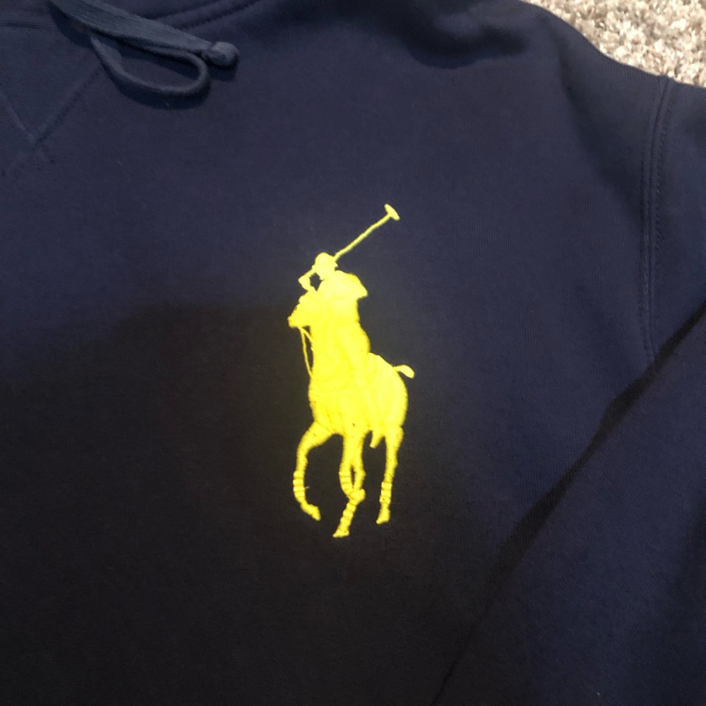 Men’s polo Ralph Lauren big pony hoodie - Picture 2 of 3